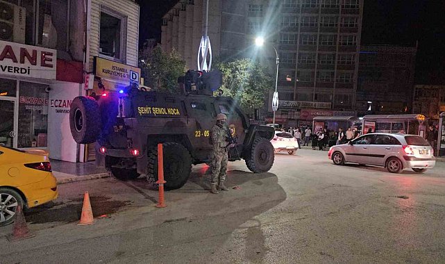 Elazığ'da geniş çaplı asayiş uygulamasında yüzlerce araç ve şahıs denetlendi