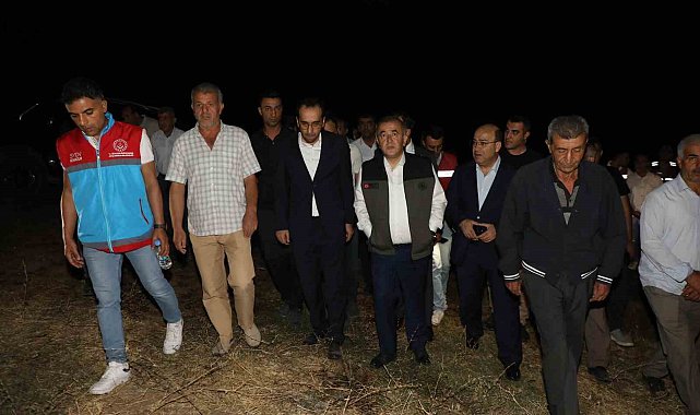 Elazığ'da köyde çıkan yangın söndürüldü