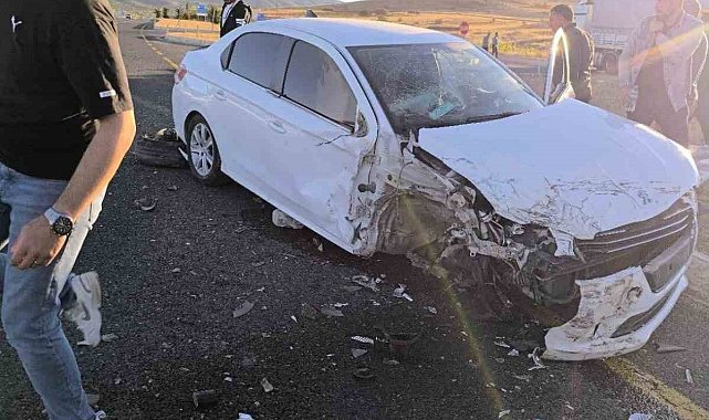 Elazığ'da trafik kazası: 4 yaralı