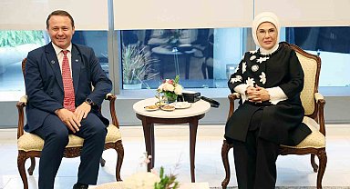 Emine Erdoğan, Kosova Cumhurbaşkanı'nın eşi Sadriu ile görüştü