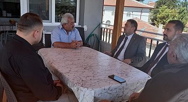 Emirdağ Müftüsü Eker'den Kıbrıs Gazisi Ali Yüksel'e ziyaret