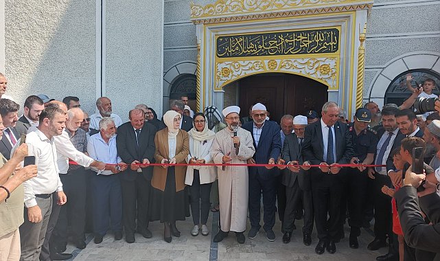 Erbaş, Yalova'da cami açılışına katıldı
