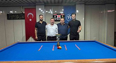 Erciyes Takımlar 3 Bant Bilardo Şampiyonası yapıldı