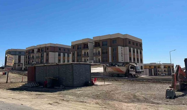 Ergani'deki TOKİ'lerde çevre düzenlemesine geçildi