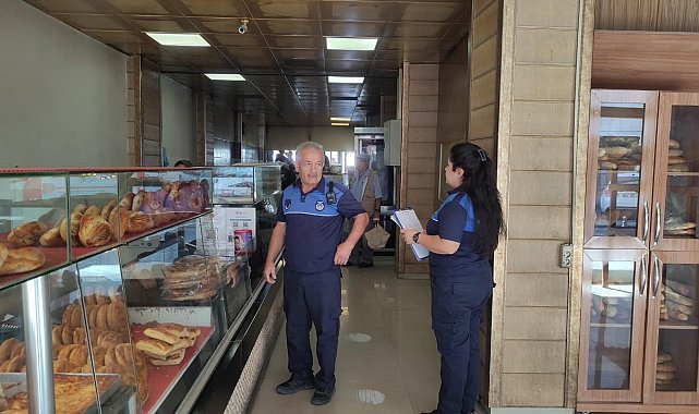 Erzincan'da fırınlar denetlendi