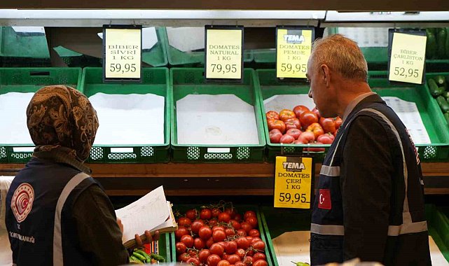 Erzurum'da 16 bin 710 ürüne denetim