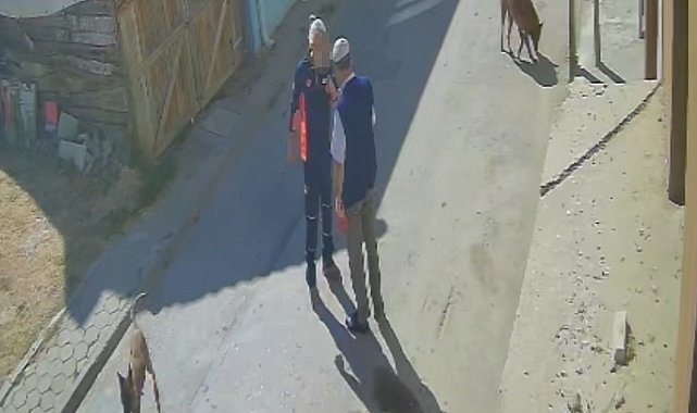 Eskişehir'de yaşlı adamı darbeden şahıs gözaltına alındı