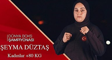 ETÜ'lü milli sporcu Şeyma Düztaş boksta dünya üçüncüsü oldu