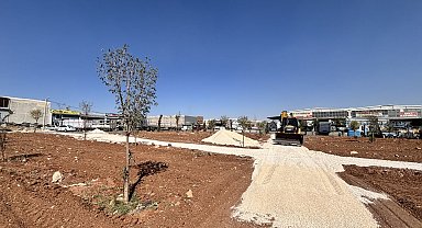 Eyyübiye Belediyesi'nden yeni yeşil alan çalışması