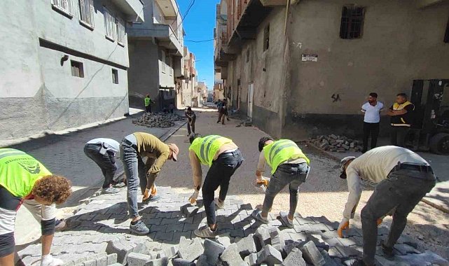 Eyyübiye'de üst yapı çalışmaları devam ediyor