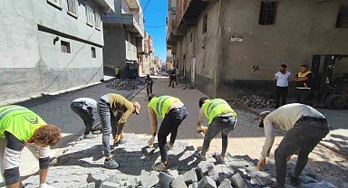 Eyyübiye'de üst yapı çalışmaları devam ediyor