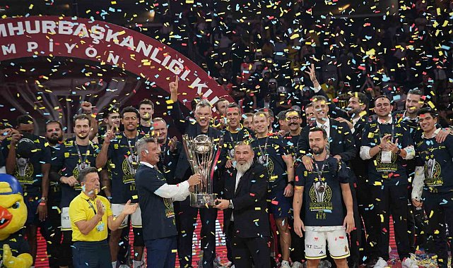 Fenerbahçe, Erkekler Cumhurbaşkanlığı Kupası'nı 8. kez kazandı