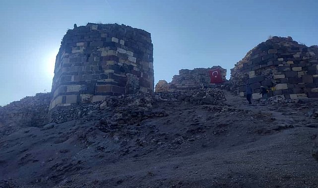 Galatlar'dan kalan Adaören Kalesi'nin sırları gün yüzüne çıkıyor