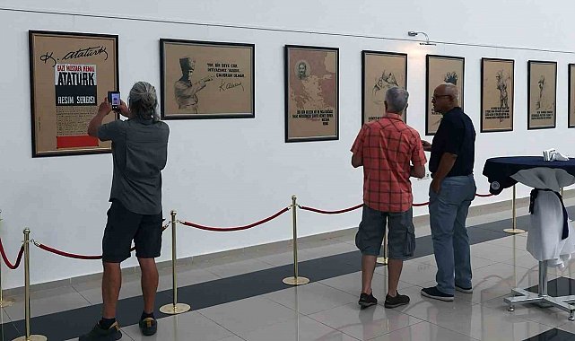 Gazi Mustafa Kemal Atatürk Sergisi sanatseverlerle buluştu