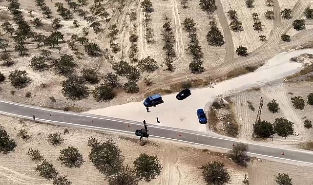 Gaziantep'te jandarmanın dron destekli 'yeşil altın' nöbeti devam ediyor