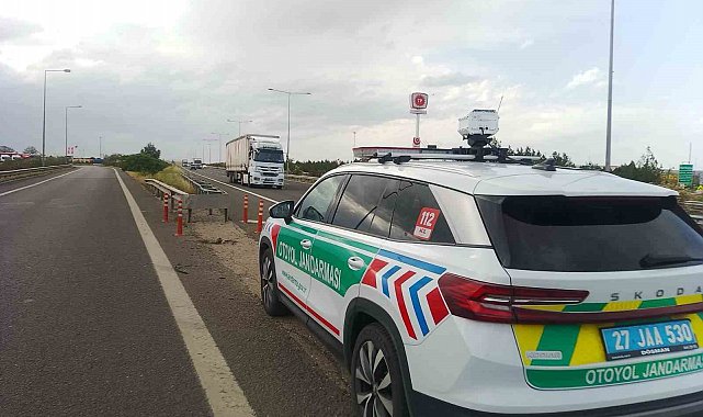Gaziantep'te otoyolda kural ihlali yapan 2 bin 46 araca ceza