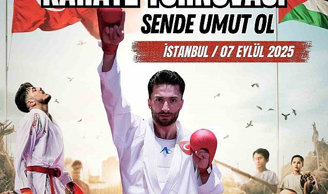 Gazze için karate turnuvası düzenlenecek