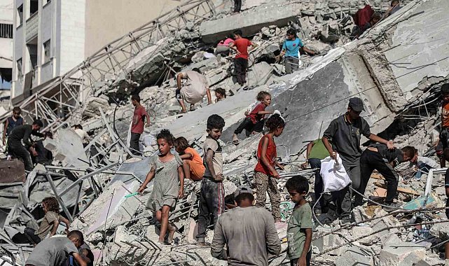 Gazze'de can kaybı 64 bin 605'e yükseldi