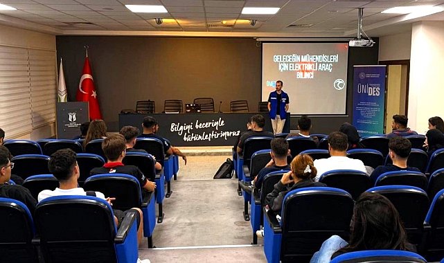 Geleceğin mühendislerine elektrikli araç eğitimi