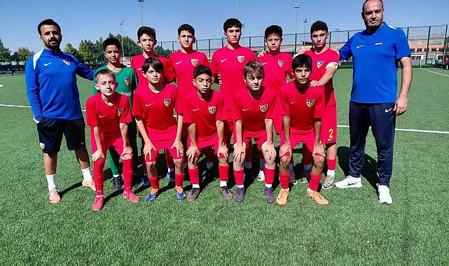 Gelişim Ligi U-14: Kayserispor: 5 - Çankaya Spor Kulübü: 0