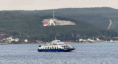 Gökçeada feribot seferleri iptal edildi