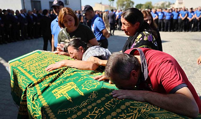 Görev çıkışı kazada ölen memurlar için cezaevinde tören düzenlendi