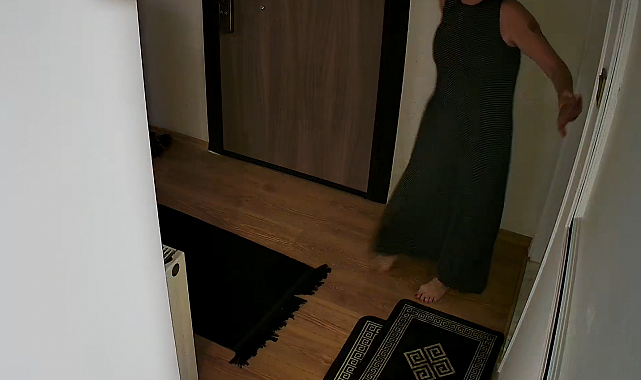 Güllü'nün düşmeden önce ev içi kamerasının görüntülerinin tamamı ortaya çıktı