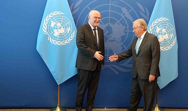 Guterres'ten Sinirlioğlu'na sıcak karşılama: "Evine hoş geldin"