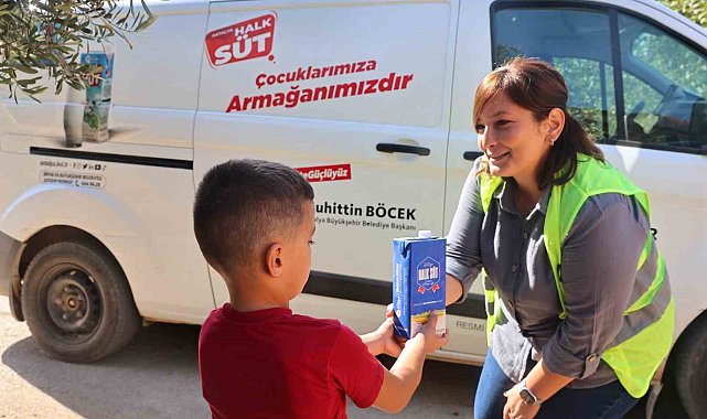 Halk süt 2025 yılında 10 bin çocuğa ulaştırıldı