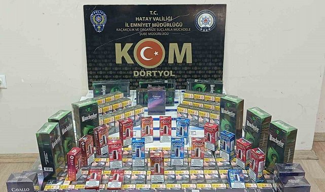 Hatay'da sahte içki ve kaçakçılık operasyonu