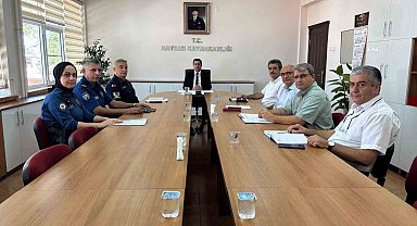 Havran'da çocukların eğitim güvenliği için toplantı yapıldı