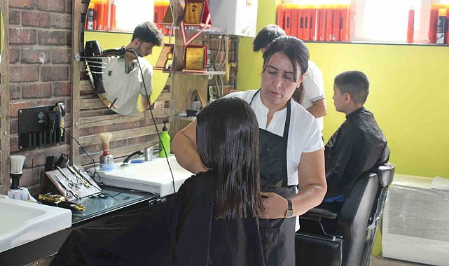 Haydi çocuklar muhtar tıraşına