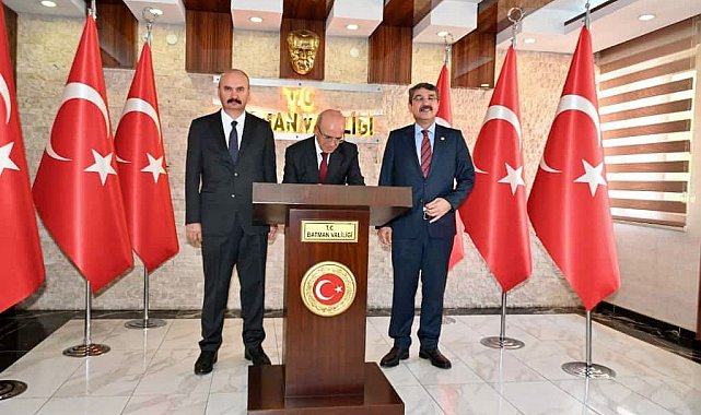 Hazine ve Maliye Bakanı Şimşek Batman'da