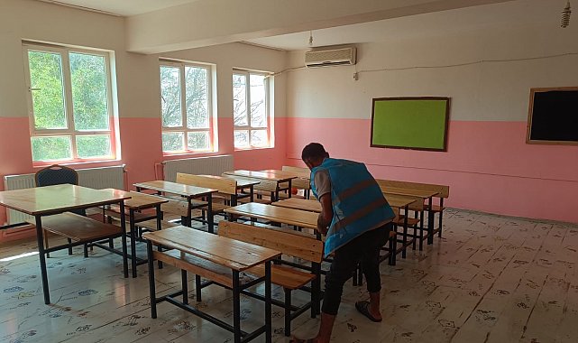 Hükümlüler okulları yeni döneme hazırladı