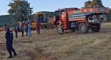 Hüyük'te yaylada çıkan yangın ormana sıçramadan söndürüldü
