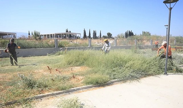 İncirliova Belediyesi okul bölgelerini yeni döneme hazırlıyor