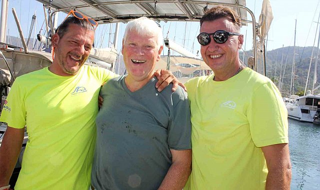 İngiliz denizciyi Türk kaptanlar ve Sahil Güvenlik ekipleri kurtardı