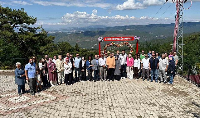 İnşaat Mühendisleri Ddası Gediz'de meslektaşlarıyla buluştu