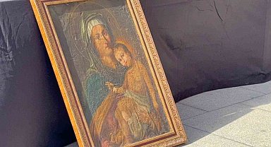 Interpol tarafından 20 yıldır aranan tarihi hat levha İstanbul'da ele geçirildi