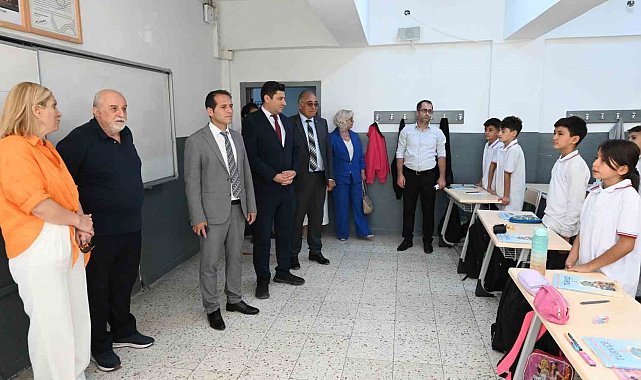 İş adamından Ali Fuat Cebesoy Ortaokulu'na cömert bağış