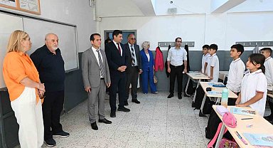 İş adamından Ali Fuat Cebesoy Ortaokulu'na cömert bağış