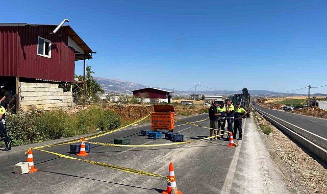 İş makinesi kardeşlere çarptı: 2 yaşındaki Hatice öldü, abisi ağır yaralandı