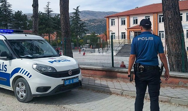 Isparta'da okul önleri ve asayişe yönelik uygulama gerçekleştirildi