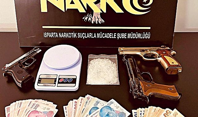 Isparta'da uyuşturucu operasyonunda 1 kişi tutuklandı
