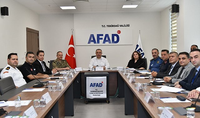 İstanbul-Adalar merkezli deprem tatbikatı için planlama toplantısı yapıldı