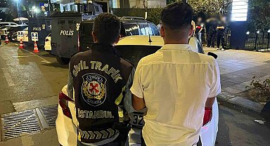 İstanbul'da tek teker üstünde yolculuk yapan 4 motosikletli kamerada: 93 bin 525 bin TL ceza