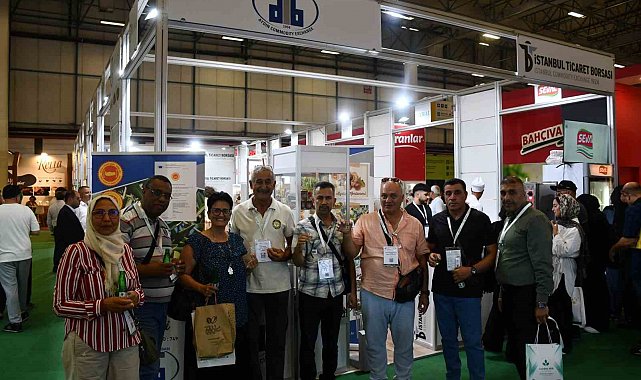 İstanbul'daki fuarda Aydın Ticaret Borsası standı yoğun ilgi gördü