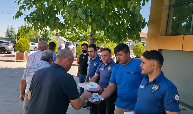 İzmir'de şehit olan polisler için Evren'de Mevlid-i Şerif okutuldu