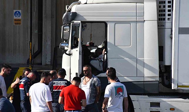 İzmir'de tır sürücüsü araç içerisinde ölü bulundu