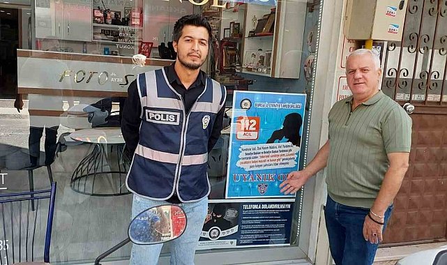 İznikliler dolandırıcılığa karşı tek tek uyarıldı